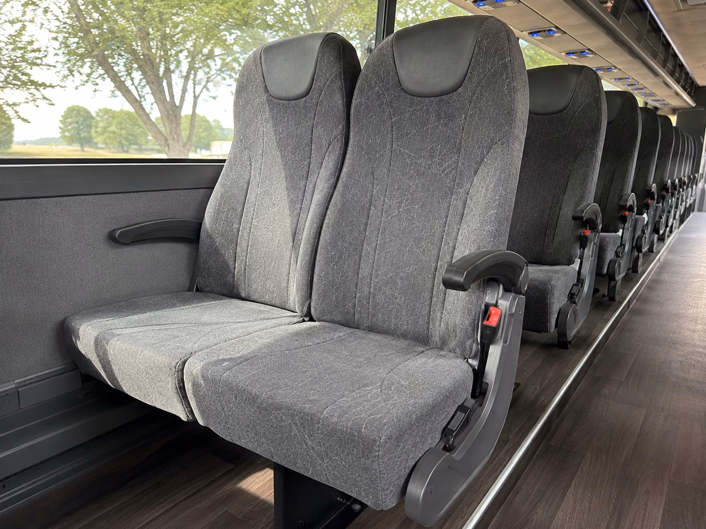 killeen charter bus interior
