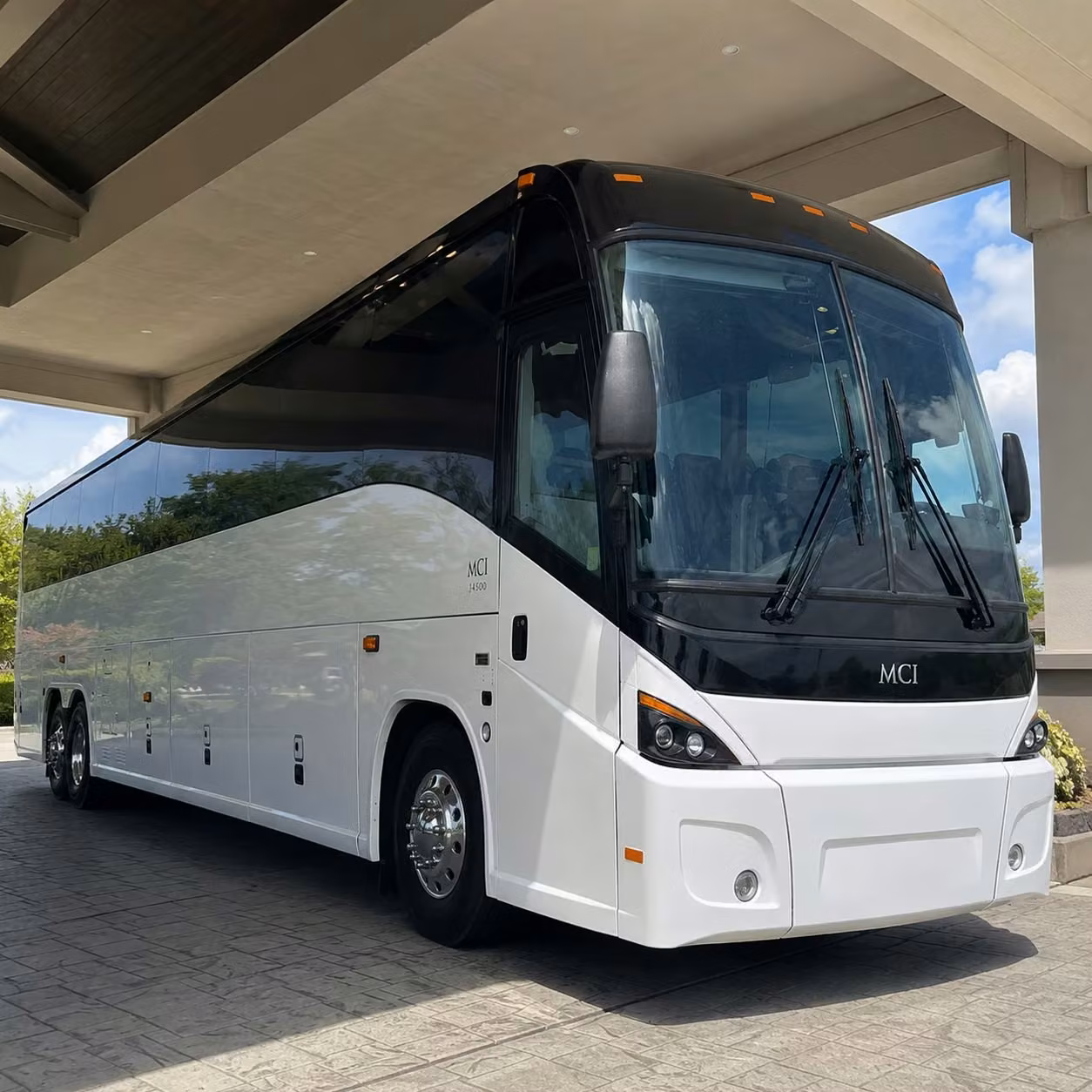 killeen charter bus rental exterior